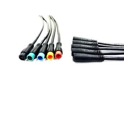 Mini wasserdichter y-Verbindungsstück IP65 M8 elektrischer PVC-Stoß-Verschluss-Kabel-Gebrauch