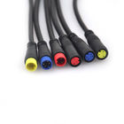 Ebike LCD IP65 imprägniern elektrische Stecker-Verbindungsstück-Bremse 2 3 4 5 Pin-Schwarz-Farbe M8