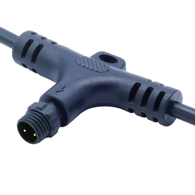 IP68 Wasserdicht T-Typ-Anschluss mit 250 V 10A Nylon/PVC-Stecker