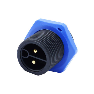 Panel Mount Socket M20 2-4 Pin Schraubtyp Wasserdichte LED IP67 Steckverbinder