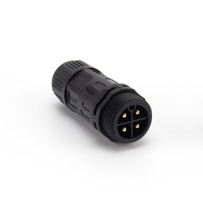 Elektrische Schrauben-wasserdichter Energie-Verbindungsstück 2 Pin M20 20A männlich-weiblich
