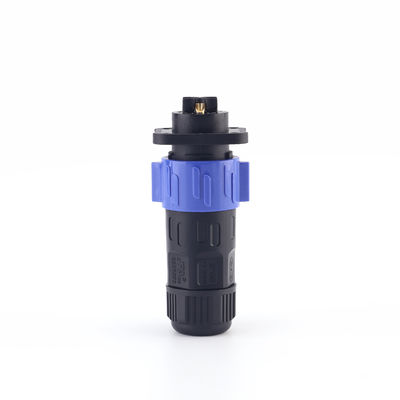 IP67-Schalttafelstecker M25 selbstverriegelnd, wasserdichte Stromanschlüsse für LED-Außenbeleuchtung