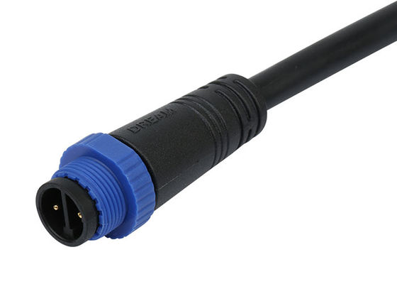 M15 imprägniern 2 Pin-Erweiterungs-Kabel-Beleuchtungs-Verbindungsstücke im Freien IP68