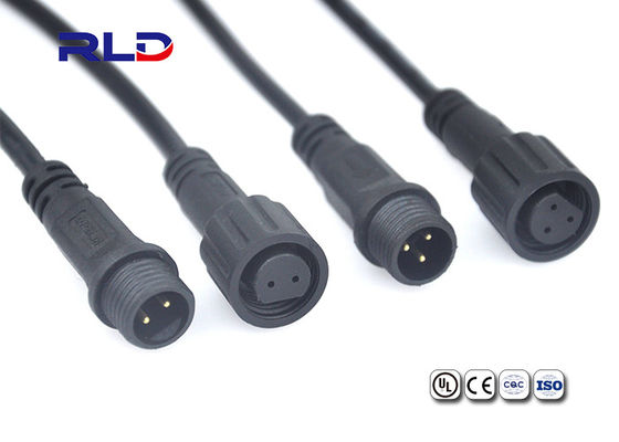 IP67 imprägniern elektrischer Draht-Verbindungsstück-Stecker-Mann und Kabelsteckverbinder